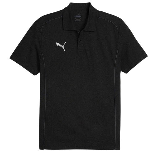 Front - Puma Mens Logo Pique Polo Shirt