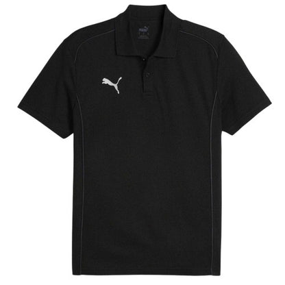 Front - Puma Mens Logo Pique Polo Shirt