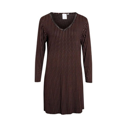 Front - CCDK Copenhagen Womens/Ladies Jacqueline Geometric T-Shirt Dress