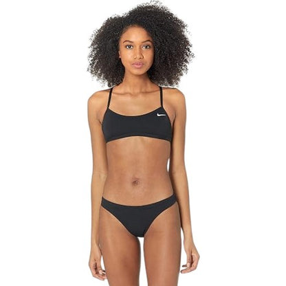 Front - Nike Womens/Ladies Racerback Bikini Set