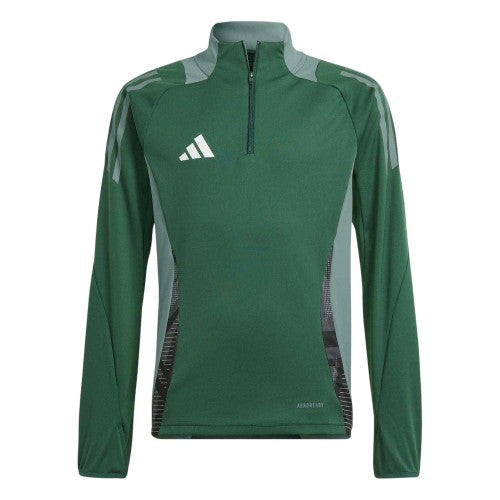 Front - Adidas Childrens/Kids Tiro 24 Funnel Neck Raglan Top
