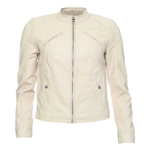 Front - Vero Moda Womens/Ladies Favodona Faux Leather Jacket
