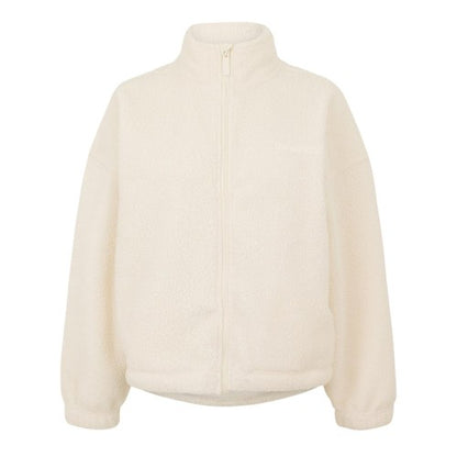 Front - USA Pro Womens/Ladies Plain Full Zip Relaxed Fit Jacket
