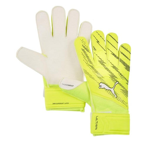 Front - Puma Childrens/Kids Ultra Play RC Goalkeeper Gloves