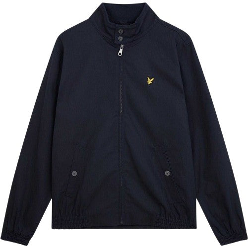 Front - Lyle & Scott Mens Full Zip Harrington Jacket