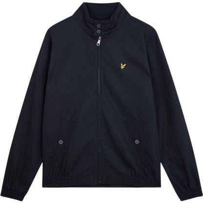 Front - Lyle & Scott Mens Full Zip Harrington Jacket