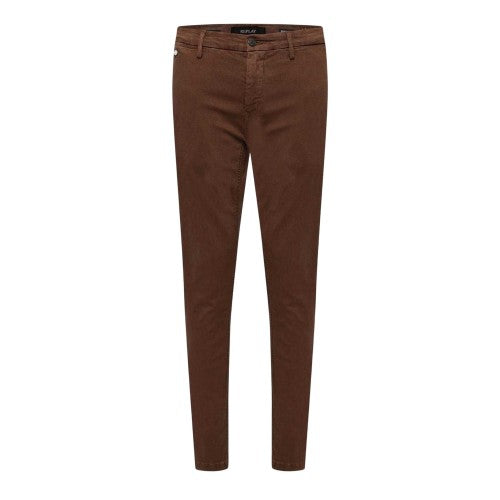Front - Replay Mens Benni Regular Chinos