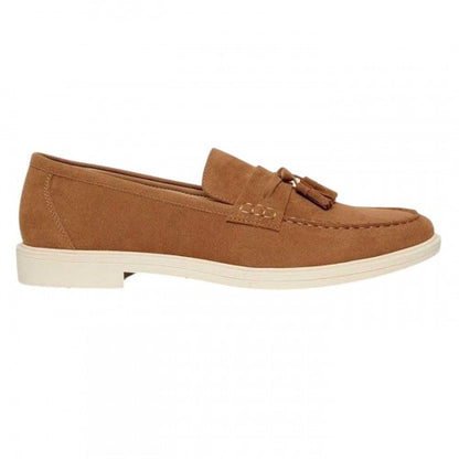 Front - Threadbare Mens Alistair Suede Loafers