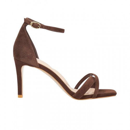Front - Dune London Womens/Ladies Madrina Suede Court Shoes