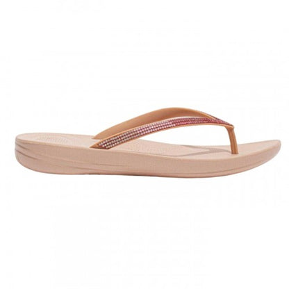 Front - Fit Flop Womens/Ladies Wedge Flip Flops