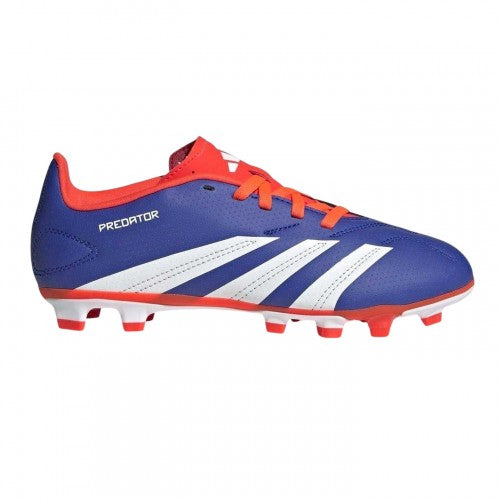 Front - Adidas Childrens/Kids Predator Club Flexible Ground Football Boots