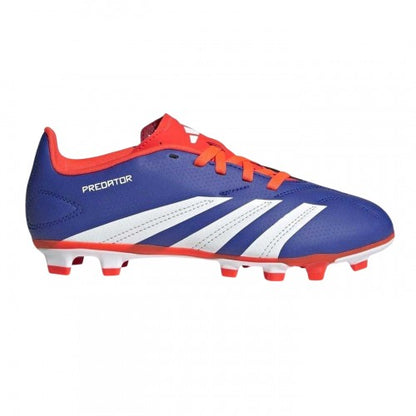 Front - Adidas Childrens/Kids Predator Club Flexible Ground Football Boots