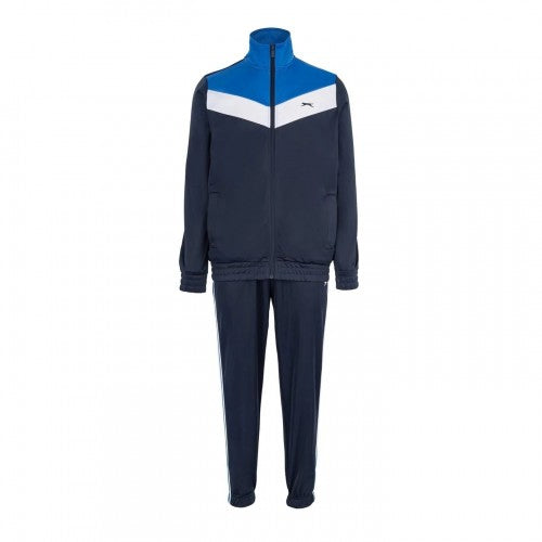 Front - Slazenger Mens Chevron Lightweight Tracksuit Set