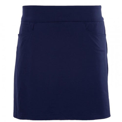 Front - Slazenger Womens/Ladies Plain Golf Skort