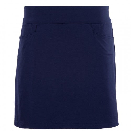 Front - Slazenger Womens/Ladies Plain Golf Skort