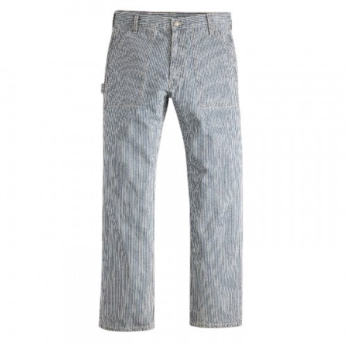 Front - Levis Mens 555 Relaxed Fit Jeans