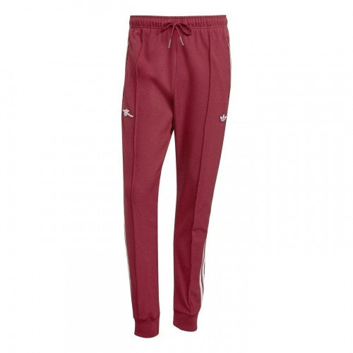Front - Adidas Mens Terrace Icons Arsenal FC Tracksuit Bottoms