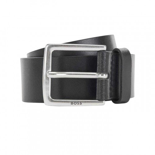 Front - Boss Rummi Cow Leather Belt