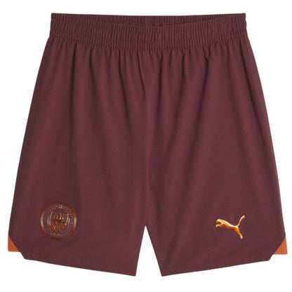 Front - Manchester City FC Mens Promo Puma Football Shorts