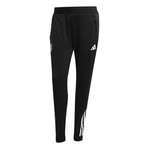Front - Adidas Womens/Ladies Manchester United FC Tracksuit Bottoms