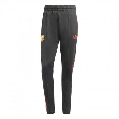 Front - Adidas Mens Manchester United FC Tracksuit Bottoms