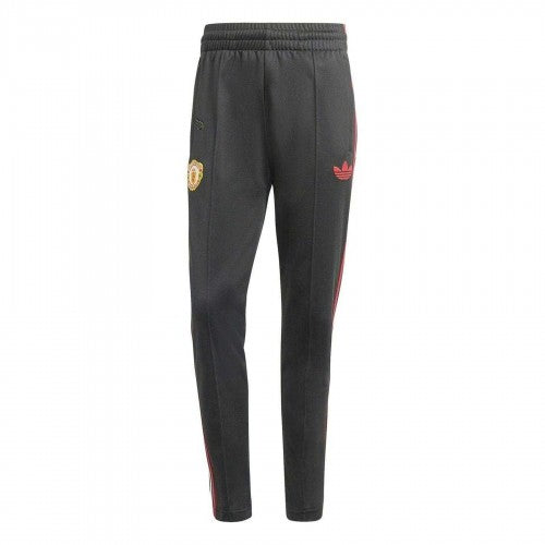 Front - Adidas Mens Manchester United FC Tracksuit Bottoms