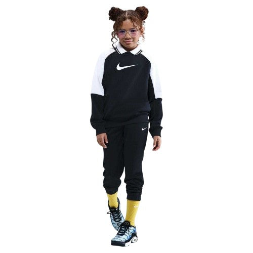 Front - Nike Childrens/Kids Colour Block Dri-FIT Tracksuit