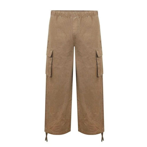 Front - SoulCal Unisex Adult Wide Leg Cargo Trousers