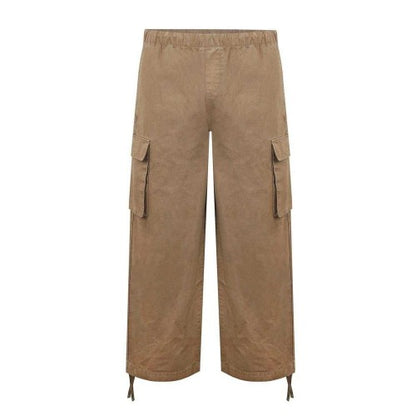 Front - SoulCal Unisex Adult Wide Leg Cargo Trousers