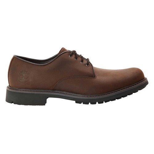 Front - Timberland Mens Leather Waterproof Formal Derby Shoes