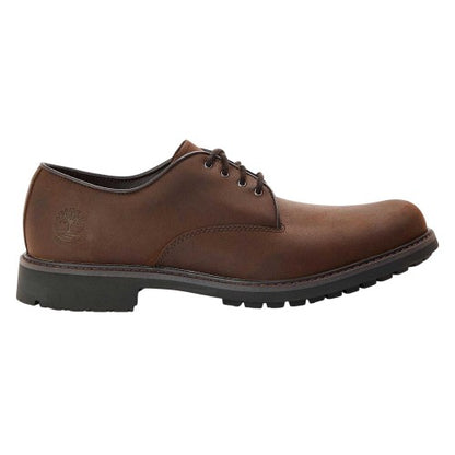 Front - Timberland Mens Leather Waterproof Formal Derby Shoes
