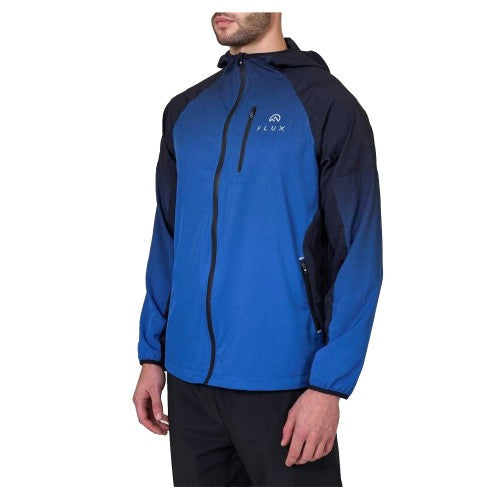 Front - Flux Active Mens Gradient Logo Regular Jacket