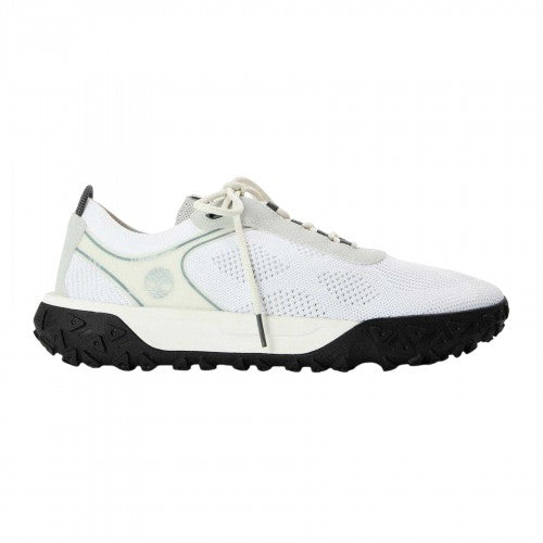 Front - Timberland Mens Motion 6 Knitted GreenStride Trainers