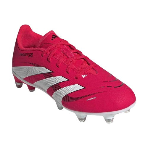 Front - Adidas Childrens/Kids Predator League Soft Ground Football Boots