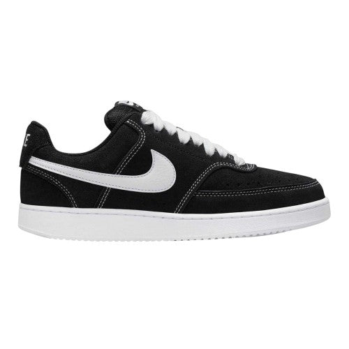 Front - Nike Mens Court Vision Suede Low Trainers