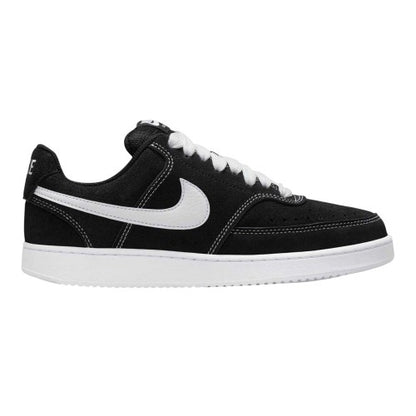 Front - Nike Mens Court Vision Suede Low Trainers