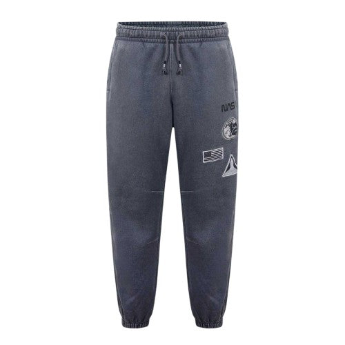 Front - NASA Mens Washed NASA Slim Joggers
