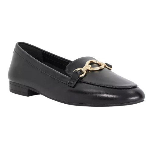 Front - Dune London Womens/Ladies Gladia Leather Snaffle Loafers