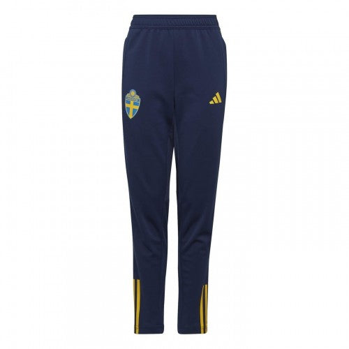 Front - Adidas Childrens/Kids Sweden FA Tracksuit Bottoms