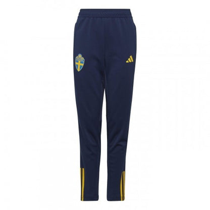 Front - Adidas Childrens/Kids Sweden FA Tracksuit Bottoms