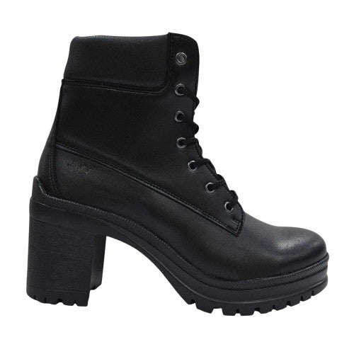 Front - Jack Wills Womens/Ladies Fada Leather High Heel Ankle Boots