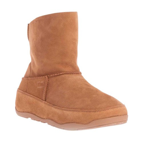 Front - FitFlop Womens/Ladies Mukluk Suede Winter Boots