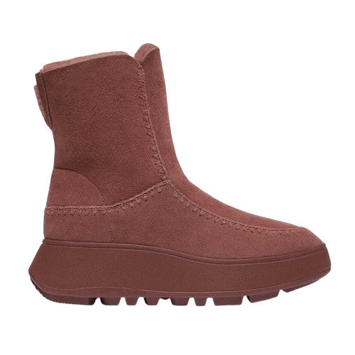 Front - Fit Flop Womens/Ladies F-Mode Suede Flatform Winter Boots