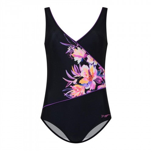 Front - Zoggs Womens/Ladies One Piece Swimsuit