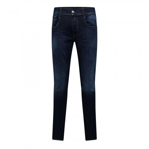 Front - Replay Mens Anbass Slim Jeans