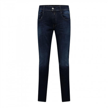 Front - Replay Mens Anbass Slim Jeans