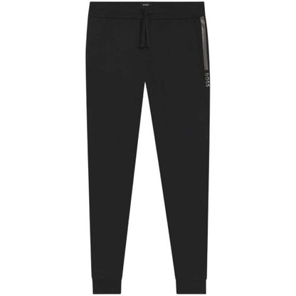 Front - Boss Mens Side Logo Tapered Jogging Bottoms