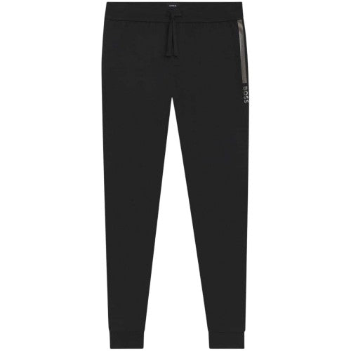 Front - Boss Mens Side Logo Tapered Jogging Bottoms