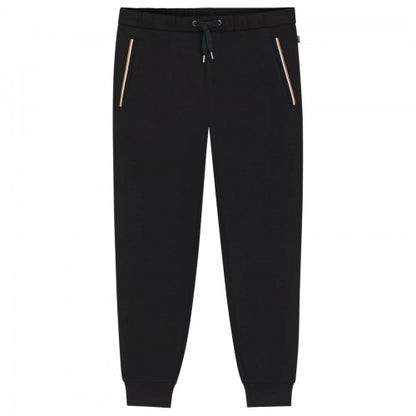 Front - Boss Mens Contrast Detail Tapered Jogging Bottoms