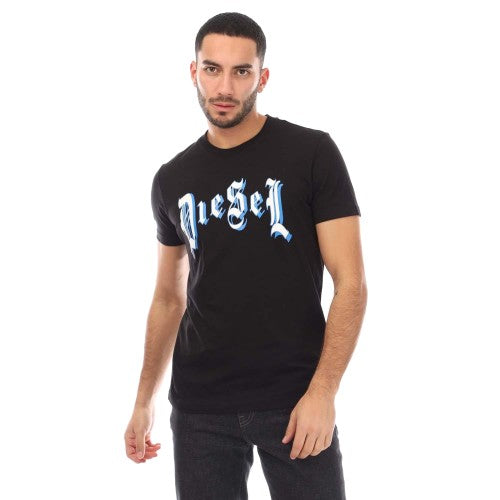 Front - Diesel Mens T Diegor 4D T-Shirt